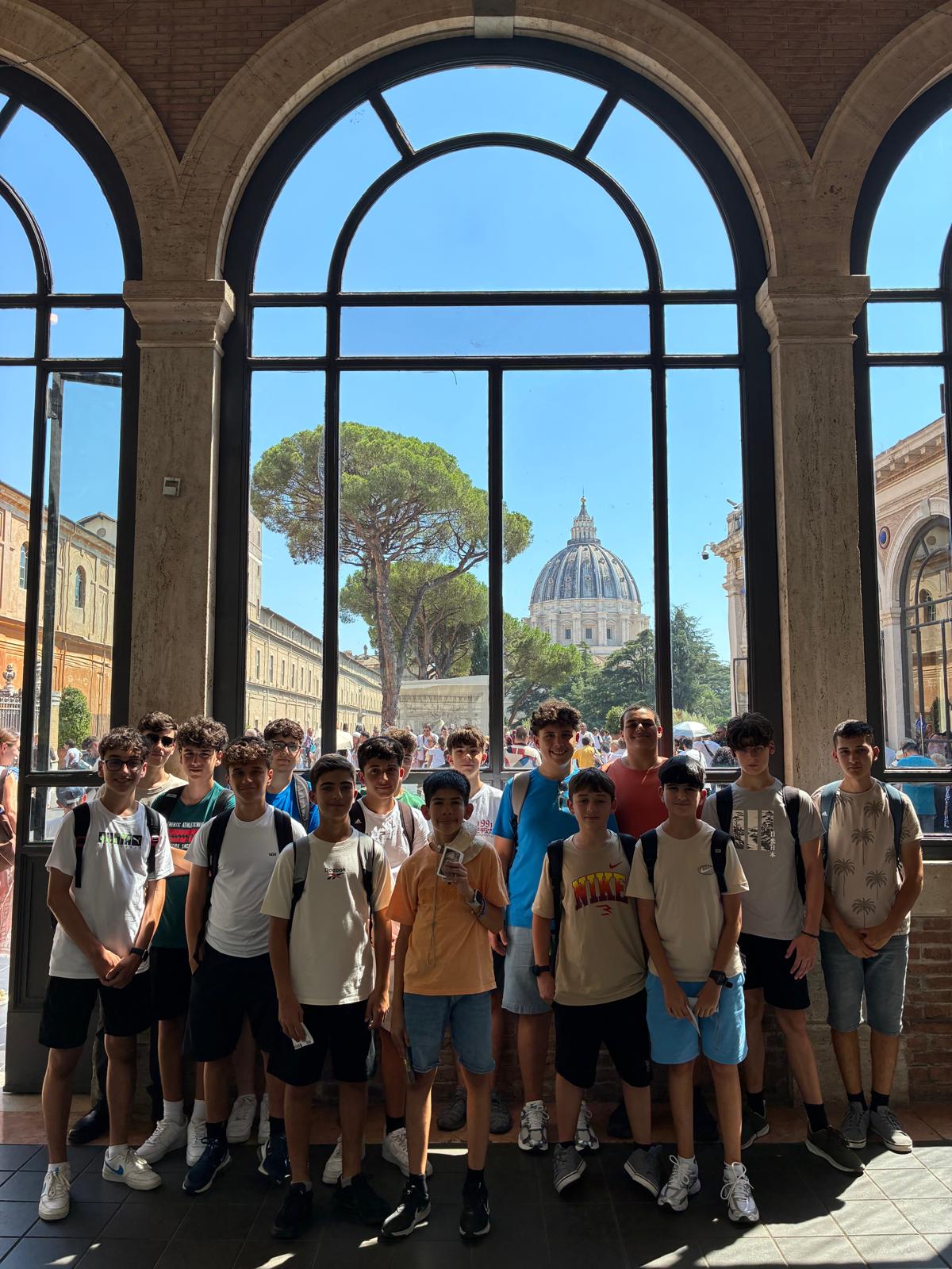 At the MUSEI VATICANI