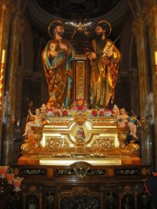 Statue of St Peter & St Paul