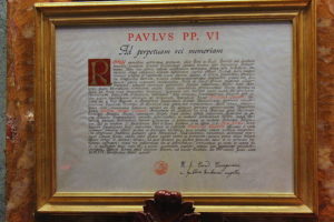 Certificate Nadur Basilica