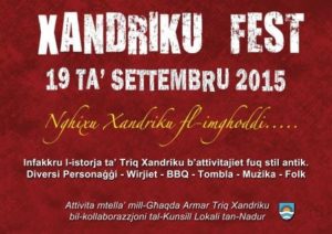 Xandriku Fest 2015 Poster